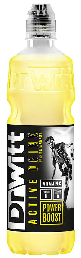 DrWitt Active Drink Bílá Broskev